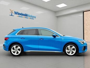 Audi A3 1.4 TFSIe 40 S line Sportback S Tronic Euro 6 (s/s) 5dr (17in Alloys), 13kW
