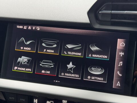 Audi A3 1.4 TFSIe 40 S line Sportback S Tronic Euro 6 (s/s) 5dr (17in Alloys), 13kW 22