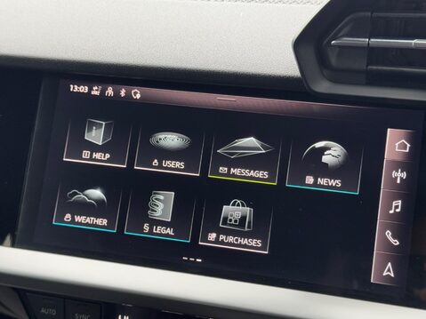 Audi A3 1.4 TFSIe 40 S line Sportback S Tronic Euro 6 (s/s) 5dr (17in Alloys), 13kW 23