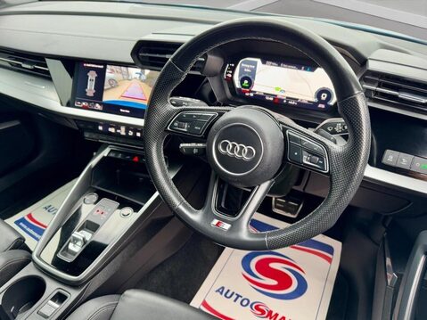 Audi A3 1.4 TFSIe 40 S line Sportback S Tronic Euro 6 (s/s) 5dr (17in Alloys), 13kW 13