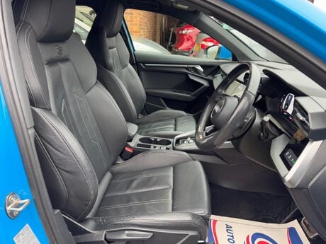 Audi A3 1.4 TFSIe 40 S line Sportback S Tronic Euro 6 (s/s) 5dr (17in Alloys), 13kW