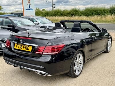 Mercedes-Benz E Class 3.0 E350d V6 AMG Line Edition (Premium) Cabriolet G-Tronic+ Euro 6 (s/s) 2d