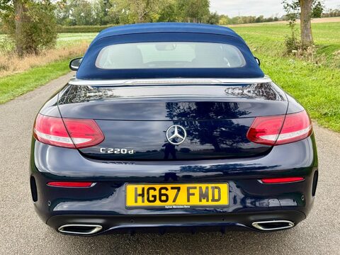 Mercedes-Benz C Class 2.1 C220d AMG Line Cabriolet G-Tronic+ Euro 6 (s/s) 2dr 11