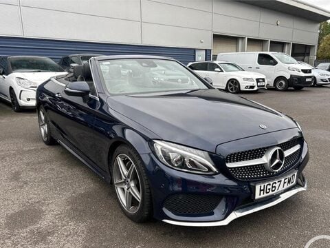 Mercedes-Benz C Class 2.1 C220d AMG Line Cabriolet G-Tronic+ Euro 6 (s/s) 2dr 1