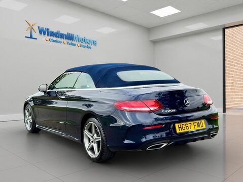 Mercedes-Benz C Class 2.1 C220d AMG Line Cabriolet G-Tronic+ Euro 6 (s/s) 2dr 10