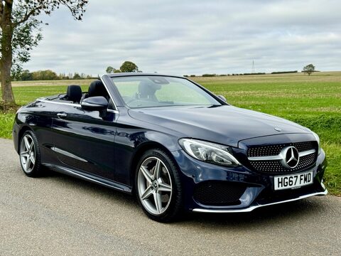Mercedes-Benz C Class 2.1 C220d AMG Line Cabriolet G-Tronic+ Euro 6 (s/s) 2dr 1