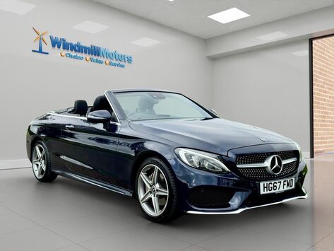 Mercedes-Benz C Class 2.1 C220d AMG Line Cabriolet G-Tronic+ Euro 6 (s/s) 2dr