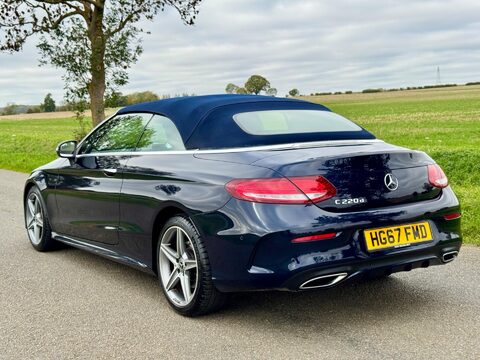 Mercedes-Benz C Class 2.1 C220d AMG Line Cabriolet G-Tronic+ Euro 6 (s/s) 2dr 10