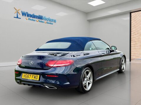 Mercedes-Benz C Class 2.1 C220d AMG Line Cabriolet G-Tronic+ Euro 6 (s/s) 2dr 12