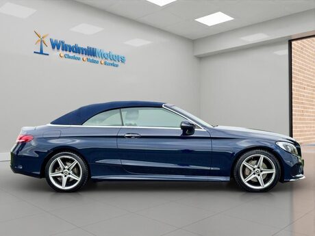 Mercedes-Benz C Class 2.1 C220d AMG Line Cabriolet G-Tronic+ Euro 6 (s/s) 2dr