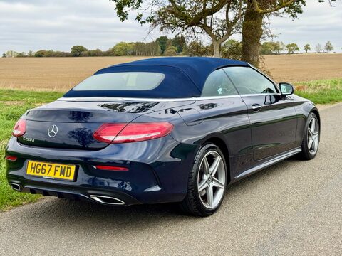 Mercedes-Benz C Class 2.1 C220d AMG Line Cabriolet G-Tronic+ Euro 6 (s/s) 2dr 12