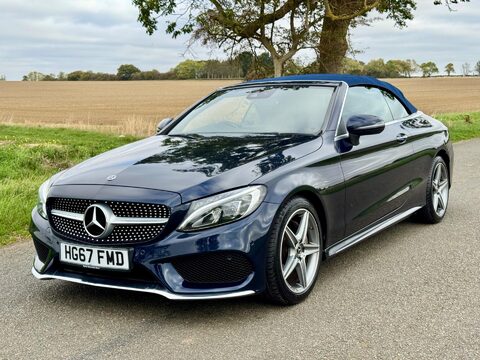 Mercedes-Benz C Class 2.1 C220d AMG Line Cabriolet G-Tronic+ Euro 6 (s/s) 2dr 8