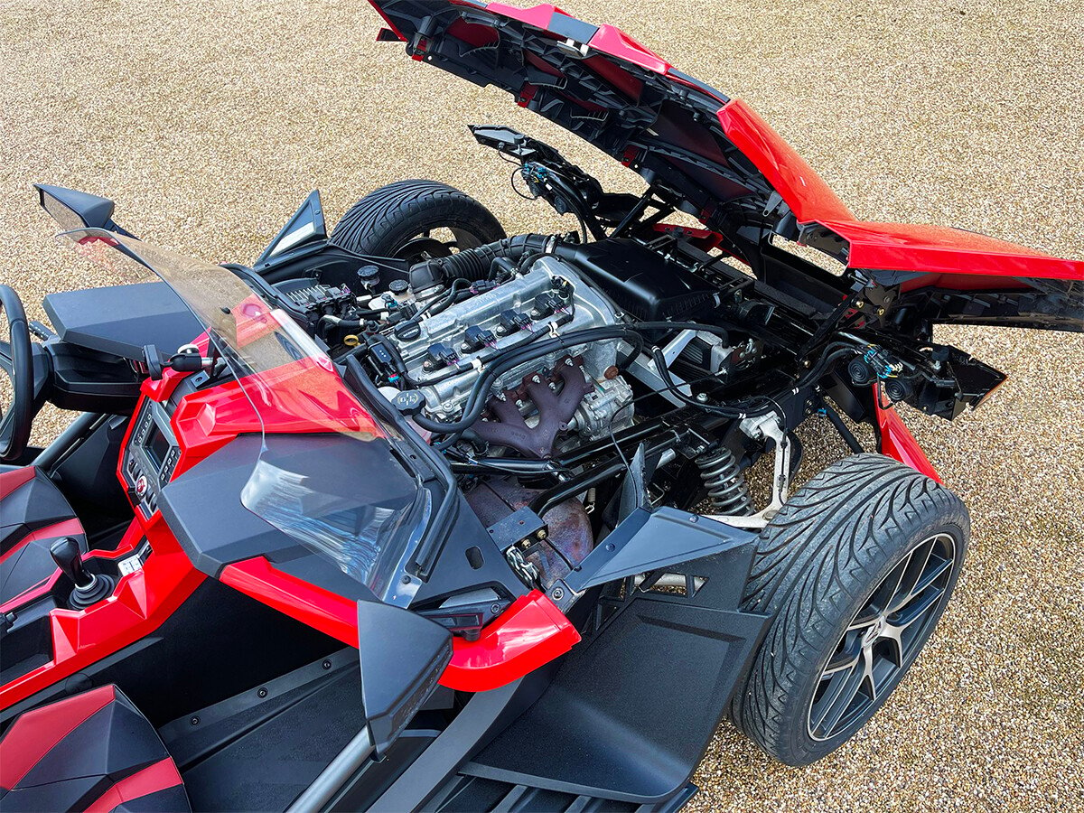 Polaris on sale slingshot motor