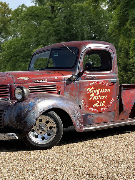 Dodge Side-Step pick-up truck V8 446ci Rat-Rod