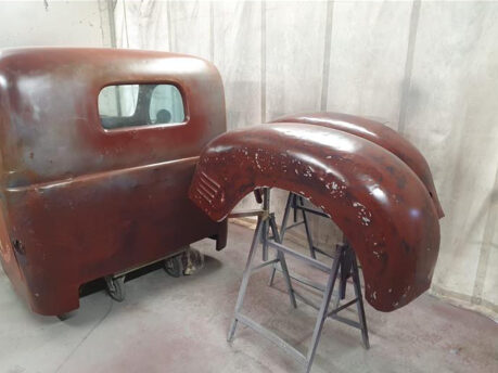 Dodge Side-Step pick-up truck V8 446ci Rat-Rod 86