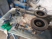 Dodge Side-Step pick-up truck V8 446ci Rat-Rod 91