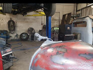 Dodge Side-Step pick-up truck V8 446ci Rat-Rod 92