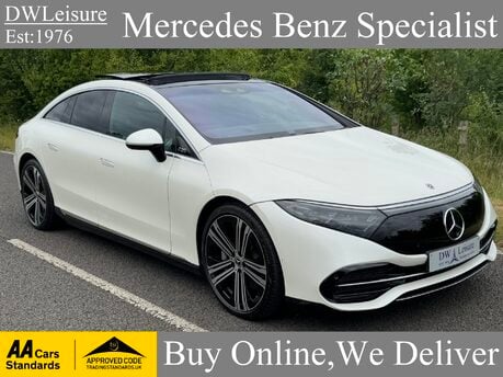 Mercedes-Benz EQS EQS 450+ Exclusive Luxury Auto Electric PAN ROOF/DISTRONIC/HEADS UP 1