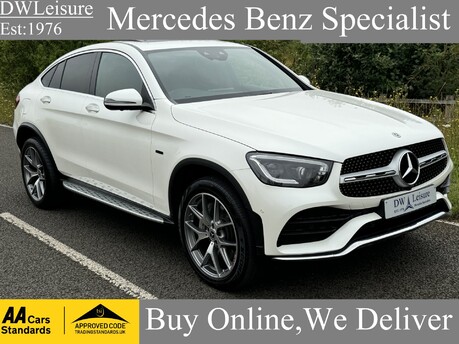 Mercedes-Benz GLC GLC 300e 4M AMG Line Premium Plus Petrol Hybrid Coupe SUNROOF/MEMORY SEATS