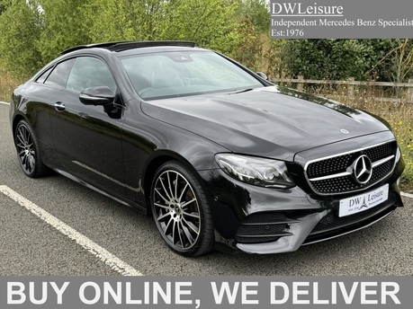 Mercedes-Benz E Class E350 AMG Line Night Edition Premium Plus Coupe Auto Petrol MHEV PAN ROOF 1