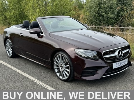 Mercedes-Benz E Class E350 AMG Line Premium Plus Convertible Auto Petrol MHEV 360 CAM/SAT NAV