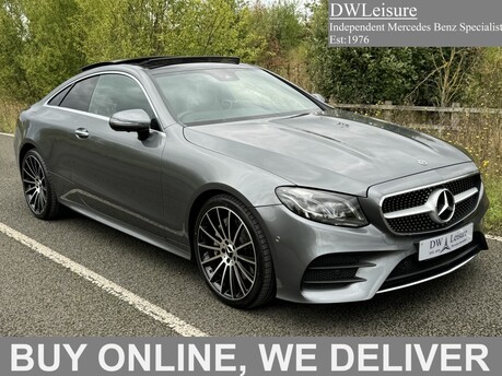 Mercedes-Benz E Class E350 AMG Line Premium Plus Coupe Auto Petrol MHEV PAN ROOF/360 CAM/SAT NAV 1