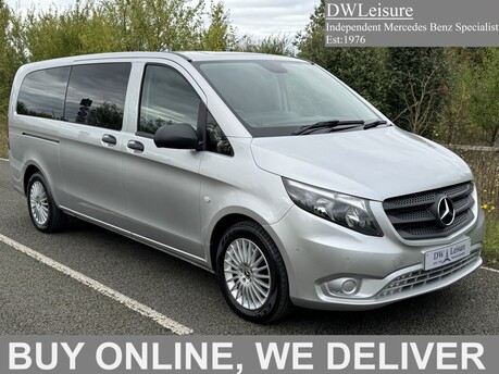 Mercedes-Benz Vito 119 CDI BlueTec Tourer Select L3 Auto Diesel EXTRA LONG/9 SEATER/PARKTRONIC