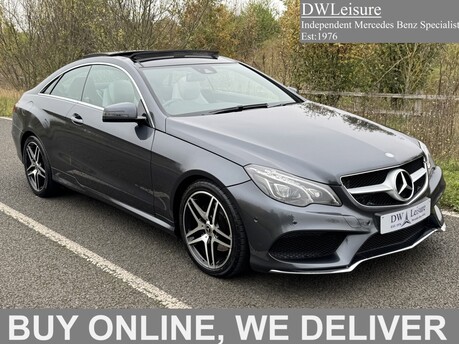 Mercedes-Benz E Class E350 BlueTEC AMG Line Diesel Auto Coupe PAN ROOF/PARKTRONIC/SAT NAV