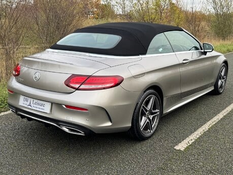 Mercedes-Benz C Class C 200 MHEV AMG Line Edition Auto Petrol Convertible FULL LEATHER/SAT NAV 9