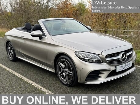 Mercedes-Benz C Class C 200 MHEV AMG Line Edition Auto Petrol Convertible FULL LEATHER/SAT NAV