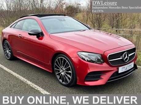 Mercedes-Benz E Class E220 D AMG Line Night Edition Premium Plus Coupe Auto Diesel PAN ROOF/NAV