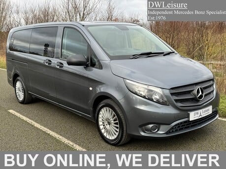 Mercedes-Benz Vito 119 BlueTec Tourer Select L3 Auto Diesel 8 SEATER/EX-LWB/PARKTRONIC