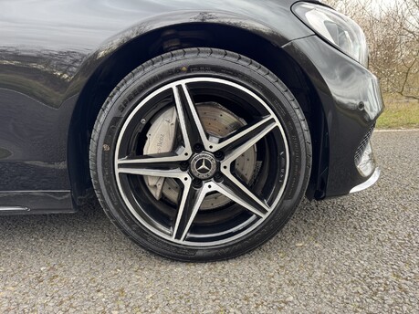 Mercedes-Benz C Class C300 BlueTec Hybrid AMG Line Premium Plus Auto Diesel Hybrid PAN ROOF/NAV 37