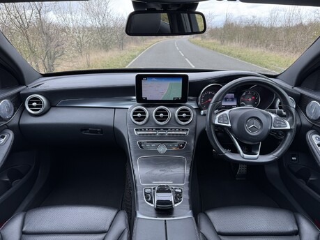Mercedes-Benz C Class C300 BlueTec Hybrid AMG Line Premium Plus Auto Diesel Hybrid PAN ROOF/NAV 7