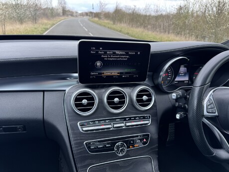 Mercedes-Benz C Class C300 BlueTec Hybrid AMG Line Premium Plus Auto Diesel Hybrid PAN ROOF/NAV 12