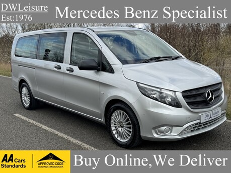 Mercedes-Benz Vito 116 BlueTec Tourer Select L3 Auto Diesel 8 SEATER/EX-LWB/PARKTRONIC