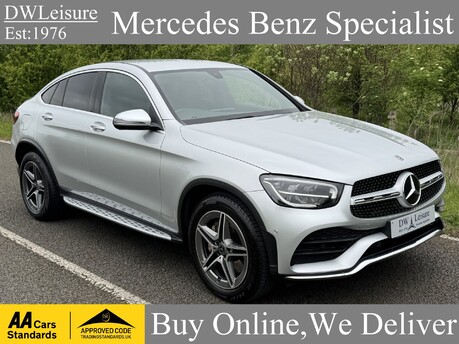 Mercedes-Benz GLC GLC 220D 4Matic AMG Line Diesel Coupe SIDE STEPS/CAMERA/PARKTRONIC