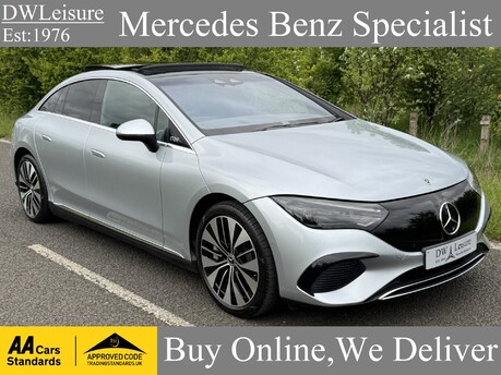 Mercedes-Benz EQE EQE 350+ 91KWH Exclusive Luxury Auto Electric PAN ROOF/DISTRONIC/HEADS UP