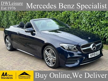 Mercedes-Benz E Class E220 D AMG Line Premium Plus Convertible Auto Diesel 360 CAM/MEMORY SEATS 1