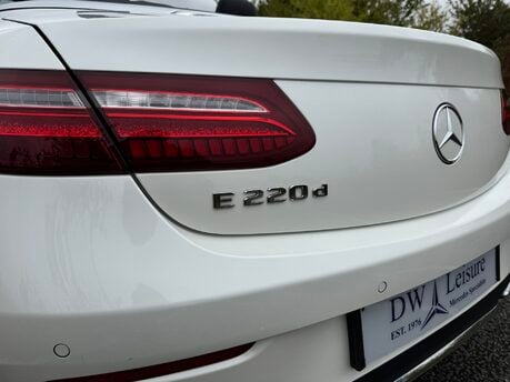 Mercedes-Benz E Class E220 D AMG Line Premium Plus Convertible Auto Diesel 360 CAM/MEMORY SEATS 37