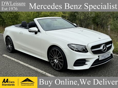 Mercedes-Benz E Class E220 D AMG Line Premium Plus Convertible Auto Diesel 360 CAM/MEMORY SEATS