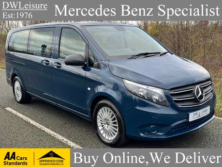 Mercedes-Benz eVito Tourer Premium L3 Auto Electric 9 Seater 100 KWH EX-LWB/PARKTRONIC