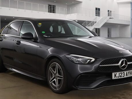 Mercedes-Benz C Class C200 MHEV AMG Line Auto Petrol Saloon PARKTRONIC/SAT NAV/FULL LEATHER