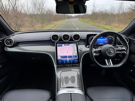 Mercedes-Benz C Class C200 MHEV AMG Line Auto Petrol Saloon PARKTRONIC/SAT NAV/FULL LEATHER 7