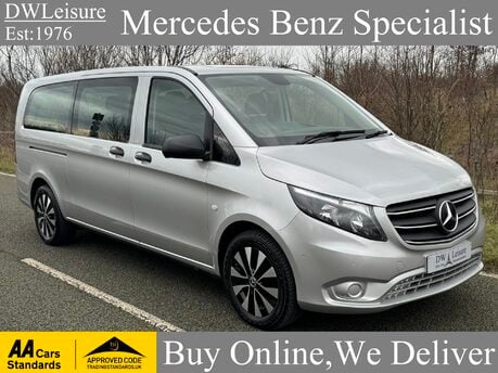 Mercedes-Benz Vito 119 CDI Tourer Select L3 Auto Diesel 9 SEATER/EX-LWB/PARKTRONIC/REVERSE CAM