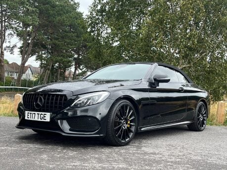 Mercedes-Benz C Class 2.0 C300 AMG Line (Premium Plus) Cabriolet G-Tronic+ Euro 6 (s/s) 2dr 