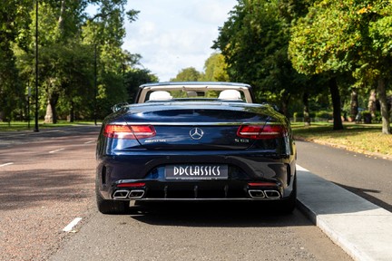Mercedes-Benz S Class AMG S 63 Cabriolet Twin Turbo 4.0 Litre 6