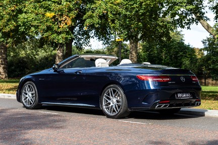 Mercedes-Benz S Class AMG S 63 Cabriolet Twin Turbo 4.0 Litre 4