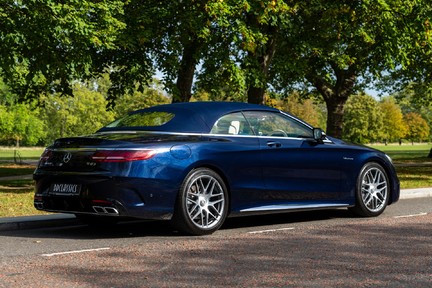 Mercedes-Benz S Class AMG S 63 Cabriolet Twin Turbo 4.0 Litre 8