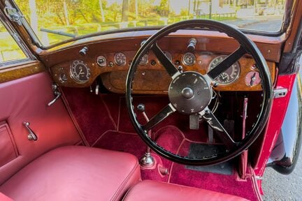 Alvis 4.3 Litre SA 'Airline' Sports Saloon by Bertelli 12